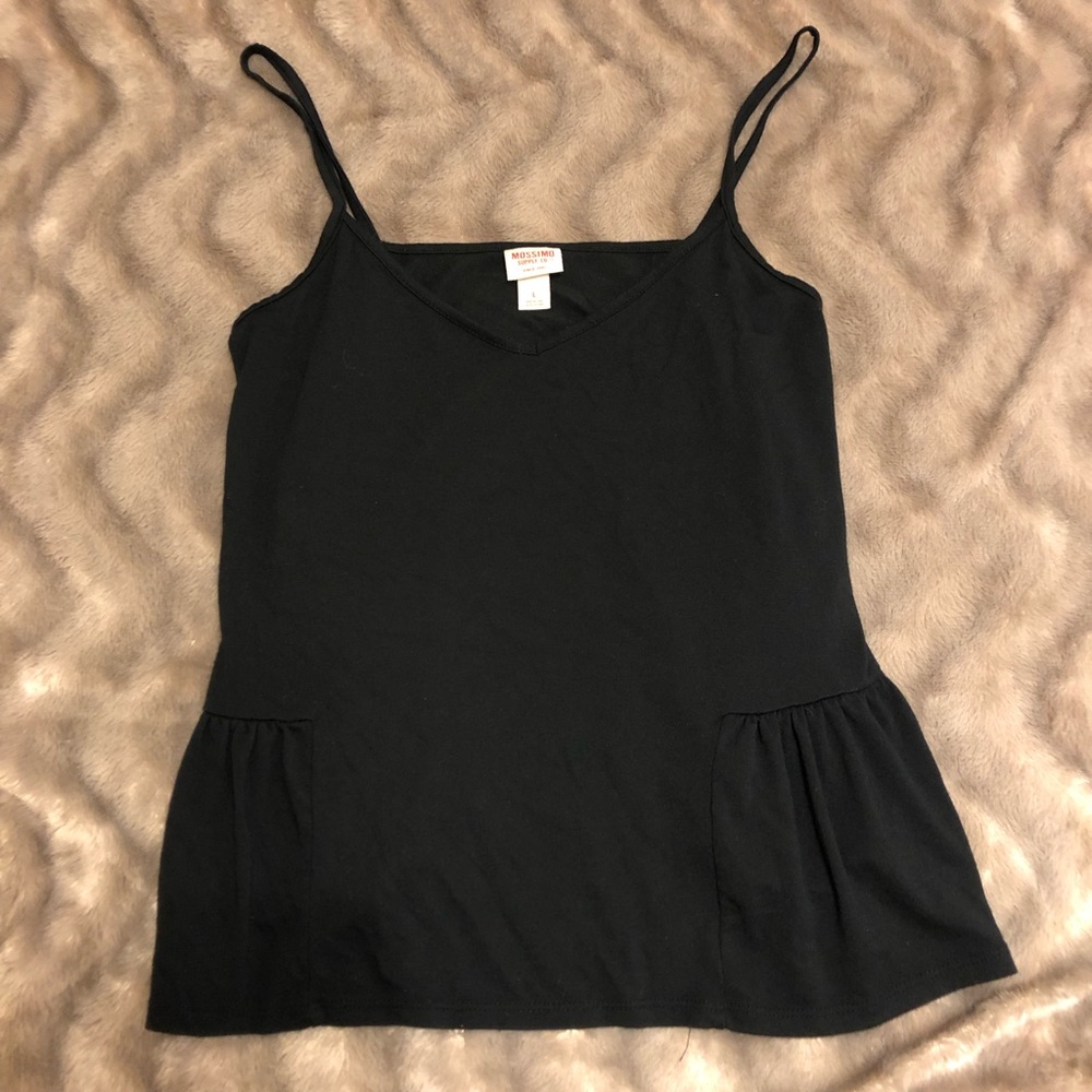 Mossimo Black Tank Top L